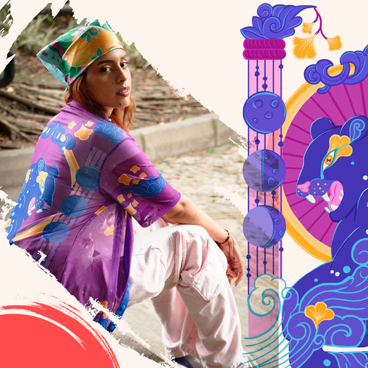 Camisa Tarod Gatuno *Sacerdotisa*